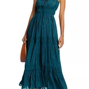 Aqua Teal Maxi Dress
